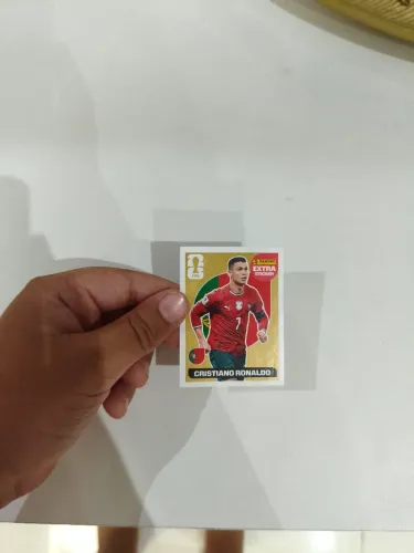Figurinha copa 2026 Cristiano Ronaldo legend gold