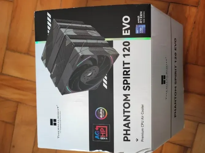 Air Cooler Thermalright Phantom Spirit 120 EVO - Excelente (Na Caixa c/ NF)