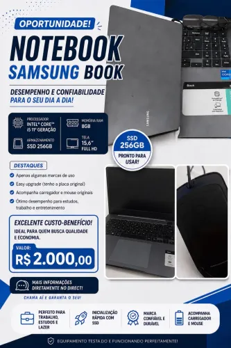 Notebook Samsung book