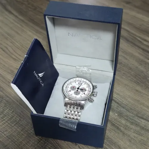 Relógio Nautica NSR-01 Chronograph Tachymeter N13533 Raridade