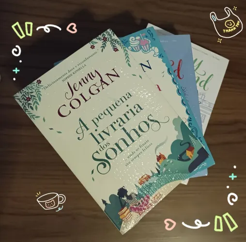 4 Livros novos lacrados Lucy Diamond e Jenny Colgan