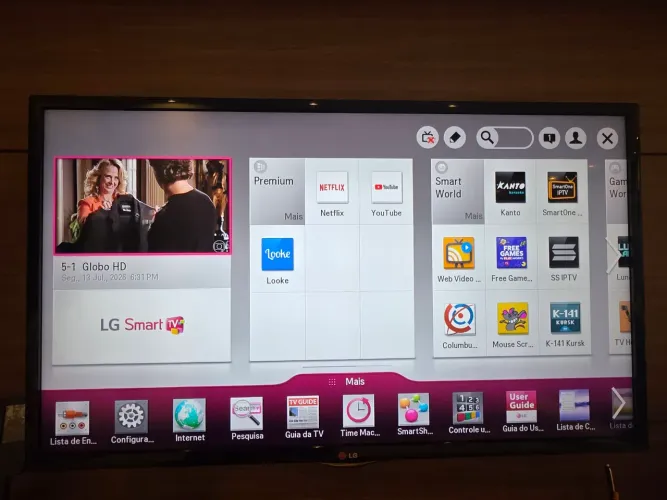 Smart TV LG 39" modelo 39LN5700
