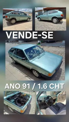 Volkswagen Gol Geração I CL 1.6 2P 1991