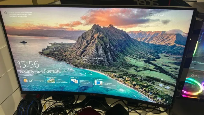 Monitor Gamer Acer 32? Curvo Full HD 144Hz