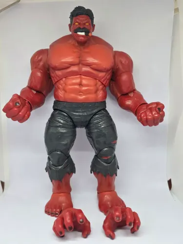 MARVEL LEGENDS HULK VERMELHO TADEU ROSS BOOTLEG