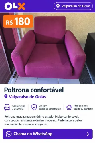 Vendo poltrona giratoria