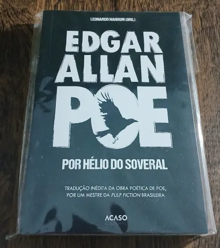 Livro Edgar Allan Poe por Hélio do Soveral - Tradução Inédita da Obra Poética (seminovo)