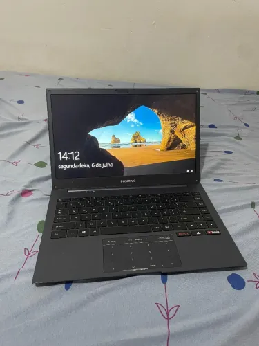 Notebook Positivo Motion Plus Q464b Tela 14 4gb Ram 64gb Hd Cinza Azulado