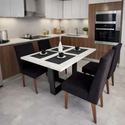 Mesa com 4 cadeiras com entrega grátis