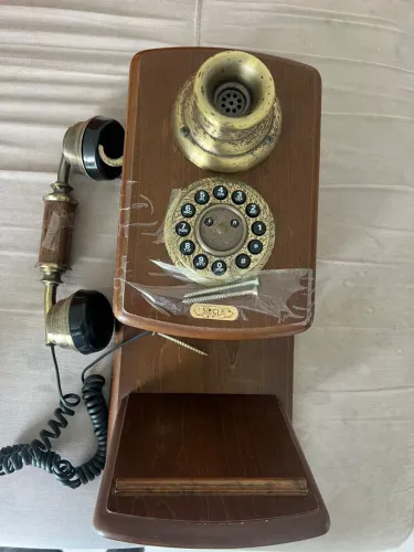 Telefone antigo decoração 
