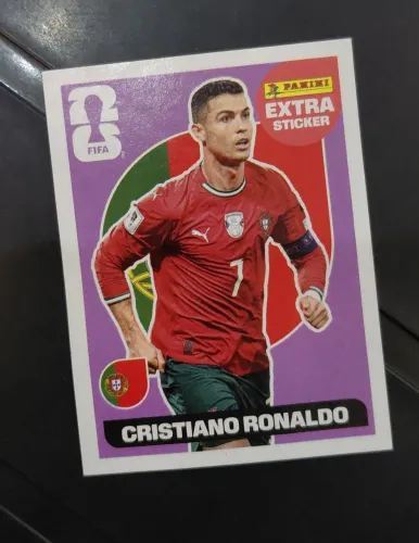 Figurinha Cristiano Ronaldo Extra Bordo Copa do Mundo 2026