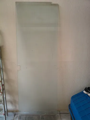 Porta de vidro 70cm x 2,10 