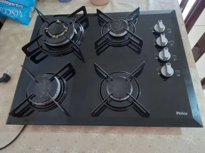Fogão cooktop philco 4 bocas