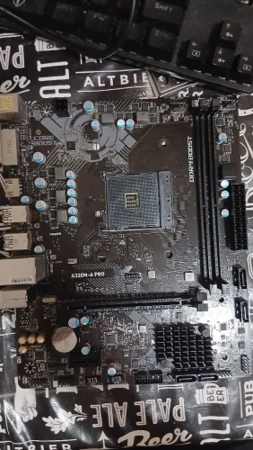 Placa mãe AM4 A320M-A Pro