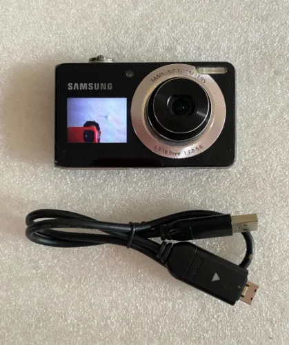Câmera Samsung Pl 100 Com Defeito Selfie Dv St Mv Tl Frontal