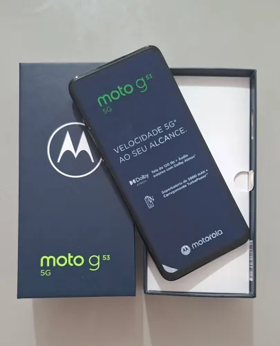 Celular motorola G53 - 5G Estado de novo