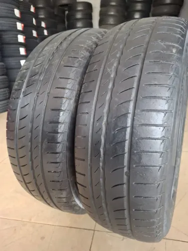 Par de pneus 195/60/16 Pirelli bom de borracha