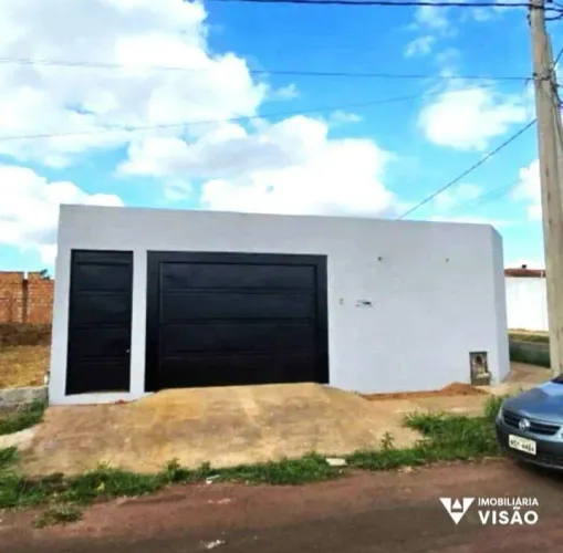 CASA À VENDA, 02 QUARTOS, 01 VAGA, RESIDENCIAL ILHA DE MARAJÓ II - UBERABA/MG