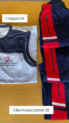 Kit uniforme Colégio Salesiano 9 PEÇAS