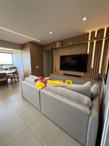 Apartamento Mobiliado para Locação em Uberlândia, Jardim Sul, 2 dormitórios, 2 suítes, 3 b