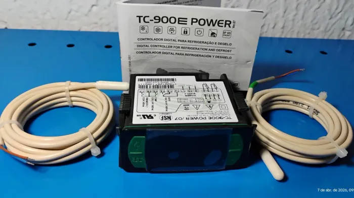 CONTROLADOR DIGITAL PARA SISTEMAS DE REFRIGERAÇÃO DE BAIXAS TEMPERATURAS TC-900E POWER/07
