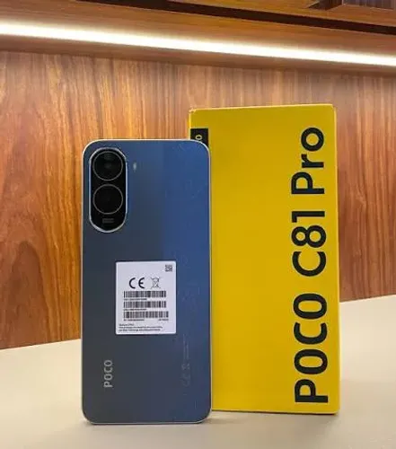 Poco C81 Pro 4G 128GB+4RAM Dourado, Preto e Verde R$ 899,00 A VISTA