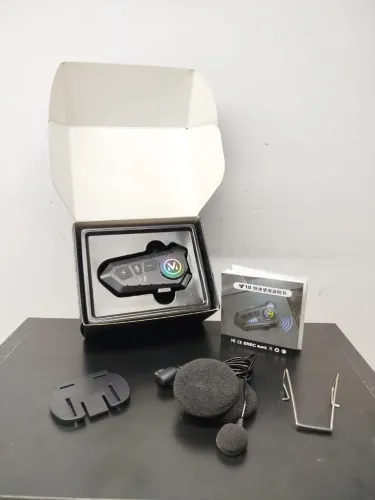 INTERCOMUNICADOR PARA CAPACETE V10! NOVO E LACRADO!!!