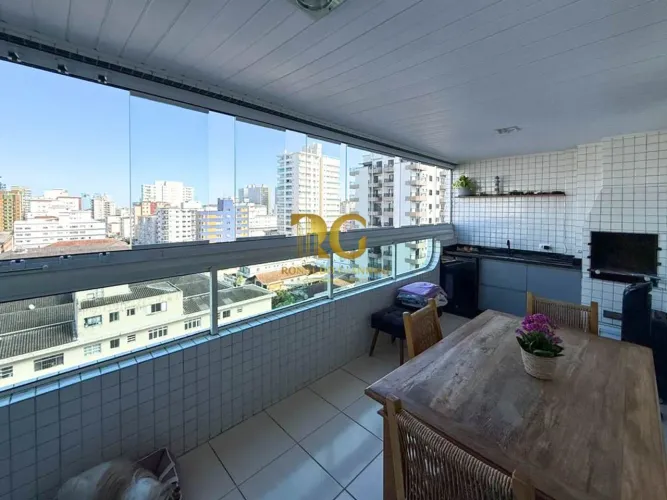 Apartamento 1 dormitório no canto do forte venda em Praia Grande Litoral Sul/SP.