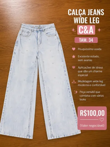 Calça Jeans C&A