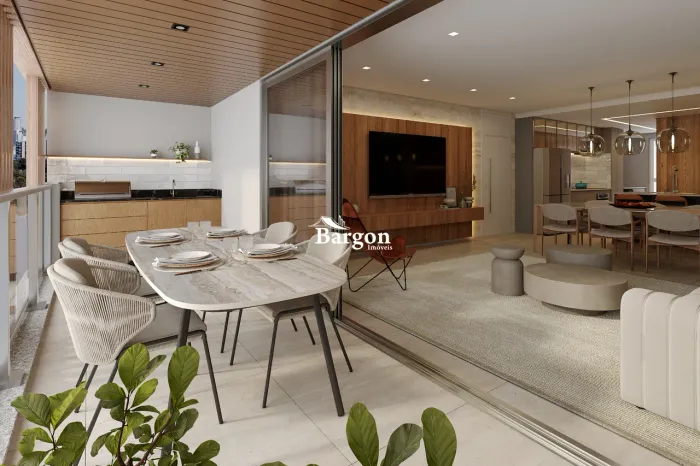 Apartamento garden com 3 quartos sendo 1 suíte e 2 vagas de garagem a venda no Bairro Bom