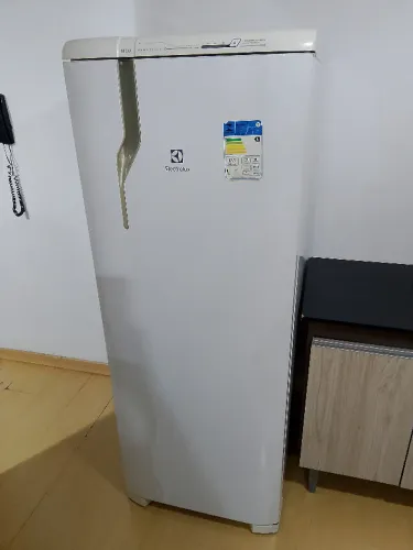 Doação Geladeira Electrolux RFE39 com defeito