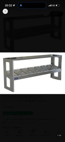 Condimentadora inox 