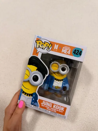 Funko Pop Jungkook BTS - Edição Limitada Minions