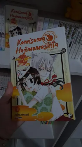 Mangá Kamisama Hajimemashita Panini - Volume 1 com avaria