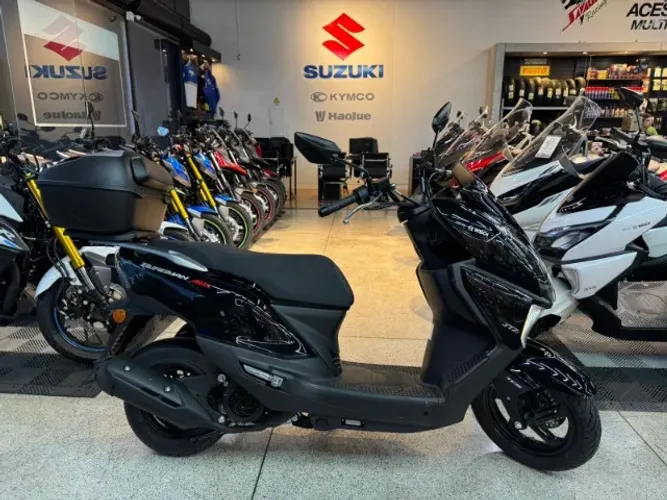 Haojue Burgman 125 - Praticidade e Conforto