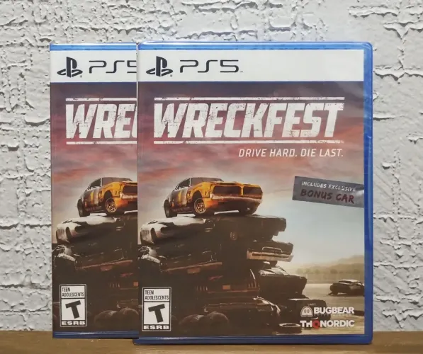 Wreckfest Ps5 Lacrado (Aceitamos seu jogo usado como pagamento)