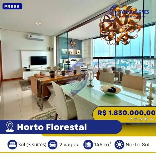 VENDO APARTAMENTO 145 M² | 03 QUARTOS | EDIFÍCIO LUMIÉRE HORTO | HORTO FLORESTAL | SALVADO