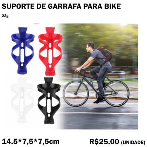 Suporte de Garrafa para Bike