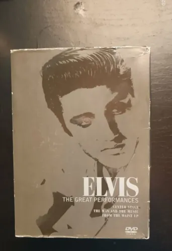 Box com 3 DVDs Elvis presley 