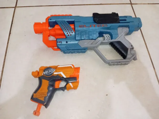 2 Armas Nerf Originais - Sem Munição