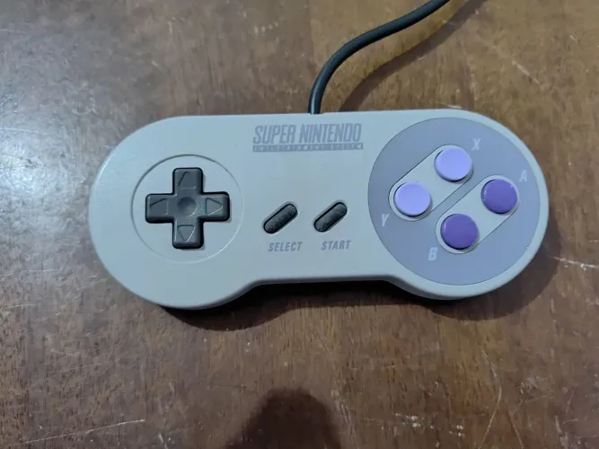 Controle de Super Nintendo Original