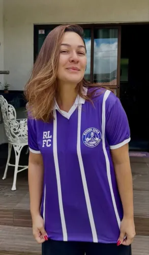 Camisa Raquel lyra futebol clube