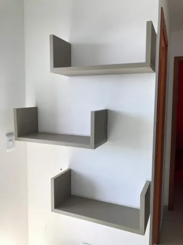 Conjunto 3 nichos de parede