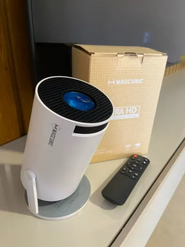 projetor portátil magcubic original hy300pro bluetooth wifi6