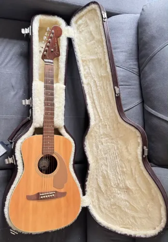 Violão Eletroacústico Fender California Malibu (Com Case personalizada)