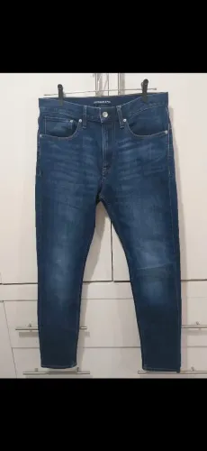 calça jeans calvin klein skinny azul 40