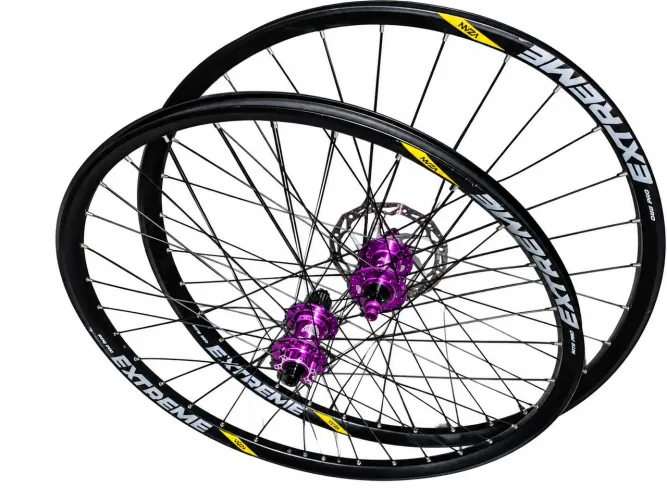 Par aros 29 vzam extreme pro 32f cubos tenke micro speed, Com Eixo ou Boost
