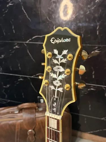 Epiphone Joe Pass Emperor II Natural - Made in Korea (Unsung 2007) + Hardcase de Luxo -