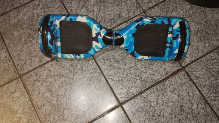 Hoverboard Azul Exército - Potente, Estável e carregador completo segura muito a bateria