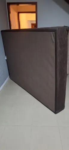 Cama box de casal com colchão